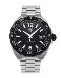 Tag Heuer Formula 1 Quartz 41mm Black Dial Silver Steel Strap Watch for Men - WAZ1110.BA0875