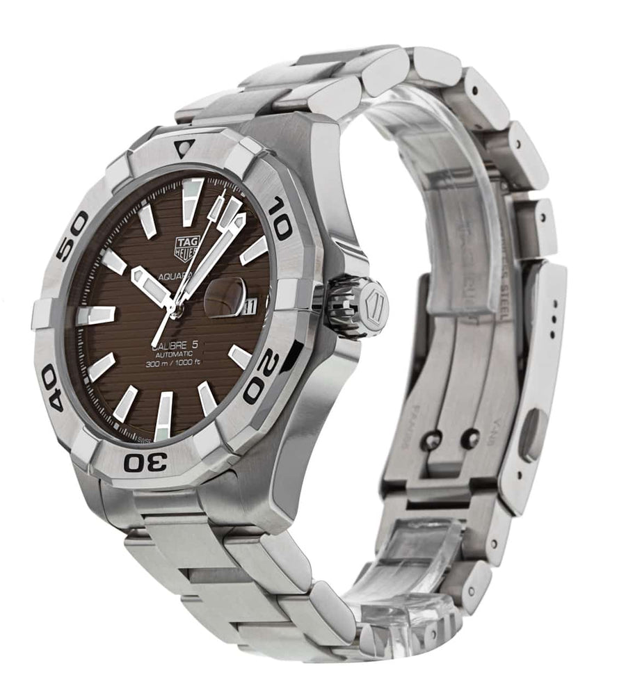 Tag Heuer Aquaracer Sunray Brown Dial Watch for Men - WAY2018.BA0927