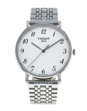 Tissot Everytime Desire Medium Silver Dial Silver Mesh Bracelet Watch For Men - T109.410.11.032.00