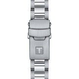 Tissot Seastar 1000 Lady Quartz Black Dial Silver Steel Strap Watch for Women - T120.210.11.051.00