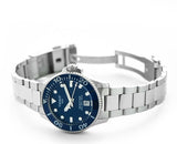 Tissot Seastar 1000 Lady Blue Dial Silver Steel Strap Watch For Women - T120.210.11.041.00