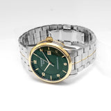 Tissot Luxury Powermatic 80 Green Dial Silver Steel Strap Watch For Men - T086.407.22.097.00