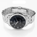 Tissot Chemin Des Tourelles Powermatic 80 Black Dial Silver Steel Strap Watch For Men - T099.407.11.058.00