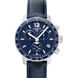 Tissot T Sport Quickster Chronograph Blue Dial Watch For Men - T095.417.16.047.00