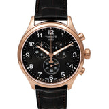 Tissot T Sport Chrono XL Classic Brown Dial Brown Leather Strap Watch For Men - T116.617.36.057.01