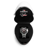 Tissot T Race Moto GP Limited Edition Chronograph Black Dial Silver Steel Strap Watch for Men - T141.417.11.057.00