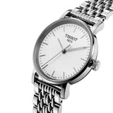 Tissot Everytime Small White Dial Silver Mesh Bracelet Watch For Women - T109.210.11.031.00