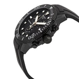 Tissot Seastar 1000 Chronograph Black Dial Black Silicone Strap Watch For Men - T120.417.37.051.02