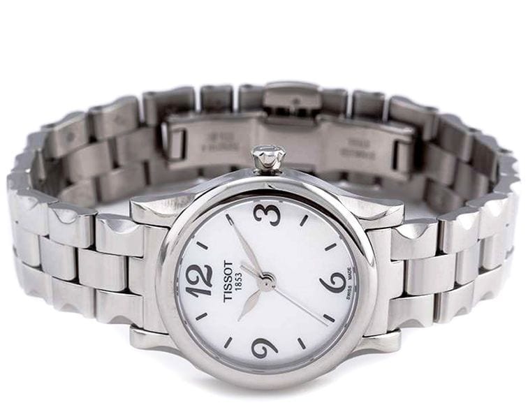 Tissot Stylis-T Mother of Pearl Dial Watch For Women - T028.210.11.117.02