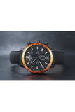 Tissot T Sport Quickster Chronograph Black Dial Black Rubber Strap Watch For Men - T095.417.36.057.01