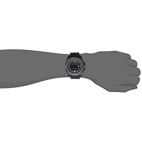 Tommy Hilfiger Windsurf Black Dial Black Rubber Strap Watch for Men- 1791114