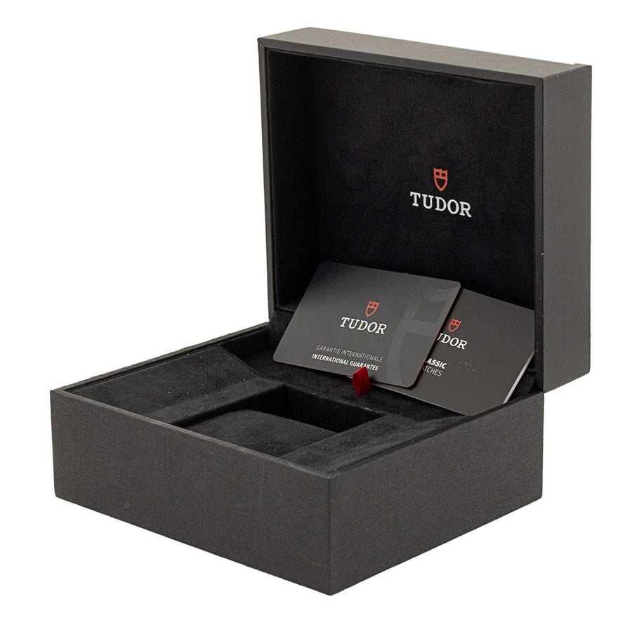 Tudor watch box with cards, 1926 vintage.