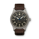 IWC Pilot's Watch Mark XVII Edition "Antoine De Saint Exupery" Brown Dial Brown Leather Strap Watch for Men - IW327003