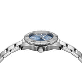 Tag Heuer Aquaracer Professional 200 Quartz Blue Dial Silver Steel Strap Watch for Women - WBP1415.BA0622