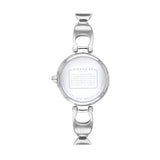 Coach Park Crystals Silver Dial Silver Steel Strap Watch for Women - 14503170