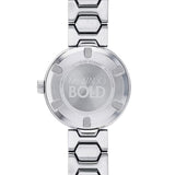 Movado Bold Silver Dial Silver Steel Strap Watch For Women - 3600567