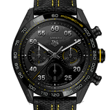 Tag Heuer Carrera x Porsche Automatic Chronograph Black Dial Black Nylon Strap Watch for Men - CBN2A1H.FC6512