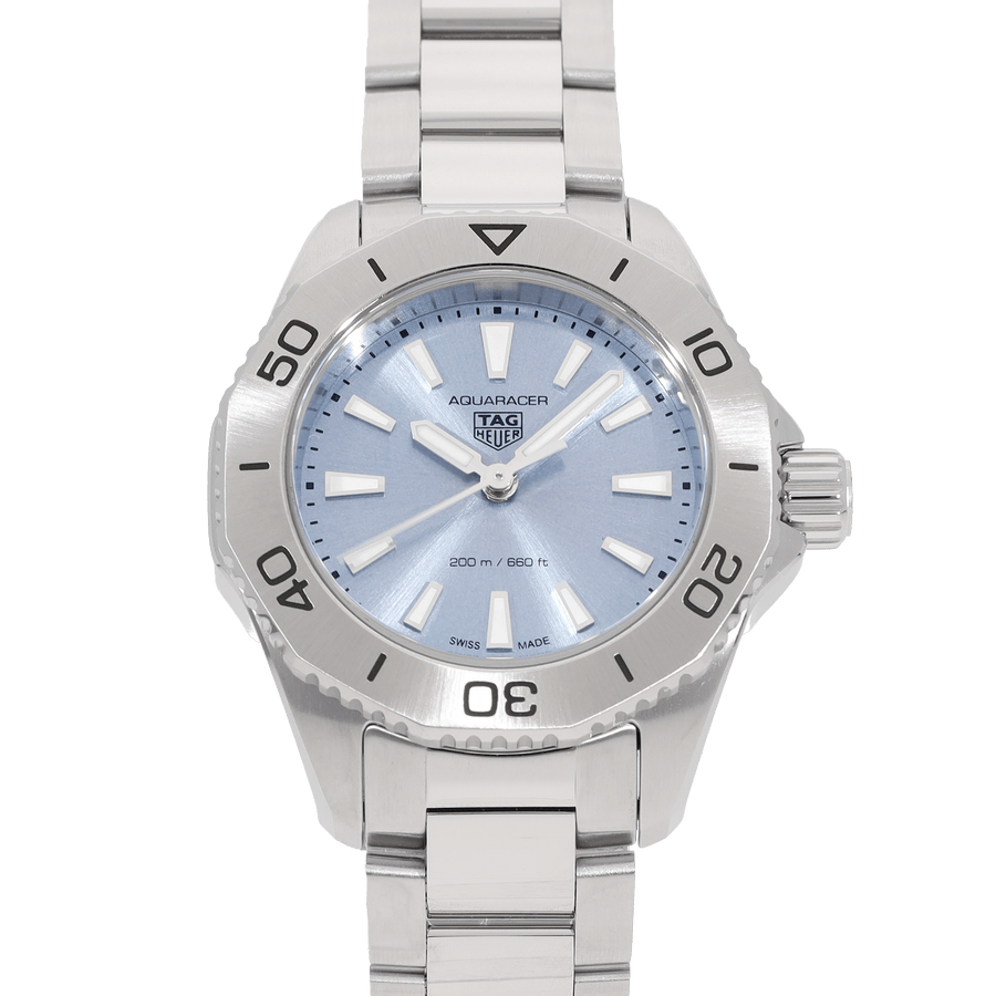 Tag Heuer Aquaracer Professional 200 Quartz Blue Dial Silver Steel Strap Watch for Women - WBP1415.BA0622