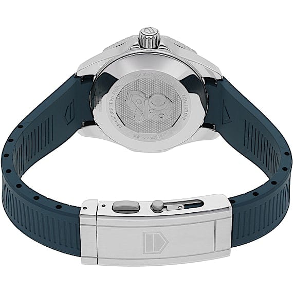 Tag Heuer Aquaracer Professional 300 Automatic Diamonds Green Dial Green Rubber Strap Watch for Women - WBP231G.FT6226