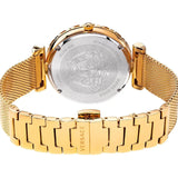 Versace Palazzo Empire Greca Green Dial Gold Mesh Bracelet Watch for Women - VEDV00819