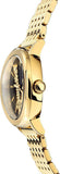 Versace Virtus Quartz Black Dial Gold Steel Strap Watch for Women - VEHC00619