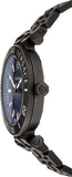 Versace Greca Sport Quartz Black Dial Black Steel Strap Watch For Men - VEZ300621