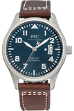 IWC Pilots Watch Mark XVII Edition Le Petit Prince Blue Dial Brown Leather Strap Watch for Men - IW326506