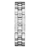 Guess Soho Silver DIal Stainless Steel Mesh Bracelet Watch For Women - W0638L1