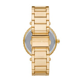 Michael Kors Tibby Multifunction Gold Dial Gold Steel Strap Watch For Women - MK7292