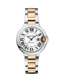 Cartier Ballon Bleu de Cartier Silver Dial Two Tone Steel Strap Watch for Women - W2BB0030