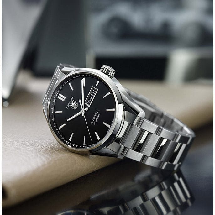 Tag Heuer Carrera Black Dial Watch for Men - WAR201A.BA0723