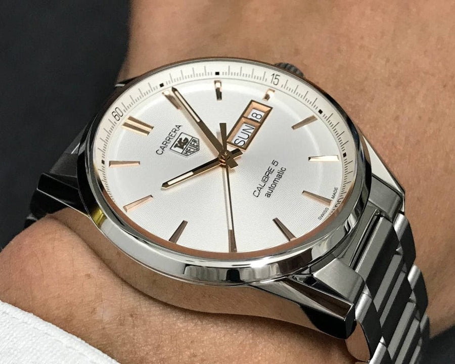 Tag Heuer Carrera White Dial Watch for Men - WAR201D.BA0723