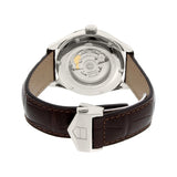 Tag Heuer Carrera Calibre 5 Automatic White Dial Brown Leather Strap Watch for Men - WAR201D.FC6291