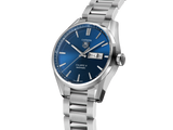 Tag Heuer Carrera Automatic 41mm Blue Dial Silver Steel Strap Watch for Men - WAR201E.BA0723