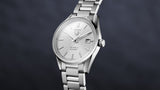 Tag Heuer Carrera Automatic Caliber 5 White Dial Silver Steel Strap Watch for Men - WAR211B.BA0782