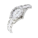 Tag Heuer Aquaracer Quartz 35mm White Dial Two Tone Steel Strap Watch Women - WAY131B.BA0914