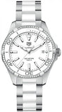 Tag Heuer Aquaracer White Dial Watch for Women - WAY131B.BA0914