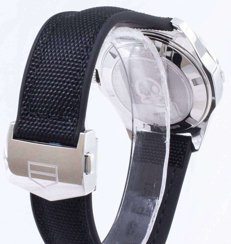 Tag Heuer Aquaracer Quartz Mother of Pearl Black Dial Black NATO Strap Watch for Women - WAY131M.FT6092