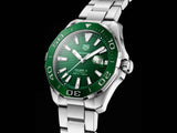 Tag Heuer Aquaracer Green Dial Watch for Men - WAY201S.BA0927