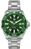 Tag Heuer Aquaracer Green Dial Watch for Men - WAY201S.BA0927