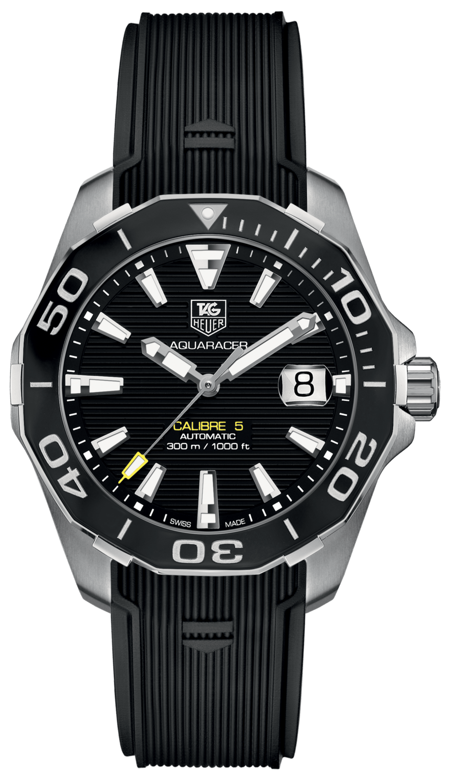 Tag Heuer Aquaracer Black Dial Watch for Men -  WAY211A.FT6151