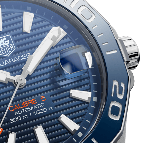 Tag Heuer Aquaracer Blue Dial Watch for Men - WAY211C.BA0928