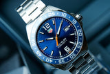 Tag Heuer Formula 1 Quartz 43mm Blue Dial Silver Steel Strap Watch for Men - WAZ1010.BA0842