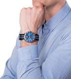 Tag Heuer Formula 1 Quartz 43mm Blue Dial Two Tone NATO Strap Watch for Men - WAZ1010.FC8197