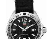 Tag Heuer Formula 1 Quartz Black Dial Black NATO Strap Watch for Men - WAZ1015.FC8198