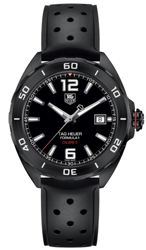 Tag Heuer Formula 1 Black Dial Strap Watch for Men - WAZ2115.FT8023