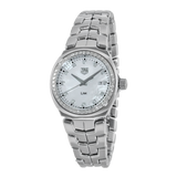 Tag Heuer Link Quartz Diamonds Mother of Pearl Dial Silver Steel Strap Watch for Women - WBC1316.BA0600