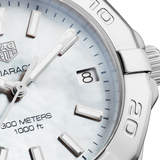 Tag Heuer Aquaracer White Mother of Pearl Dial Watch for Women - WBD1311.BA0740