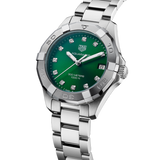 Tag Heuer Aquaracer Emerald Green Dial Watch for Women - WBD1316.BA0740