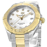 Tag Heuer Aquaracer White Mother of Pearl Dial Watch for Women - WBD1322.BB0320